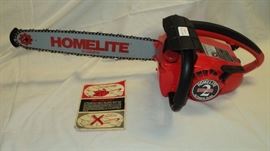 Homelite Unused Chainsaw 1975