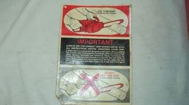 Booklet that came with 1975 Homelite Chainsaw