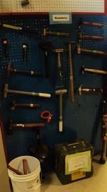 Various Specialty Hammers and Mallets Brass and Copper