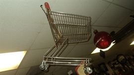 Miniature Shopping Cart