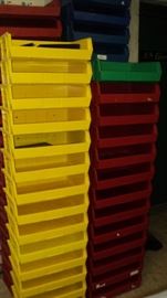 Plastic storage Bins....Only $2 each...any size and color