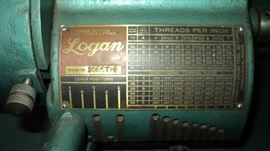 Logan Metal Lathe