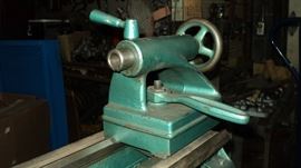 Tail on Logan Metal Lathe 3 phase