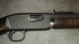 Octagon Barrel Early 1900's Remington Pump 22 Model 12C Octagon Barrel