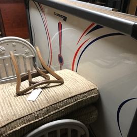 Air Hockey table, lights up and works