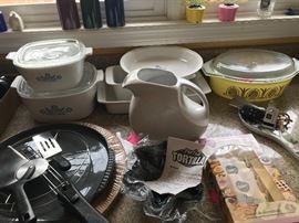 Corningware, Fiesta, Pyrex