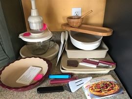 Nice selection of Pampered Chef; some new
