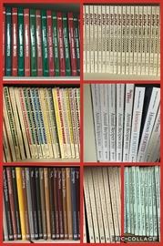 Numerous cook book sets