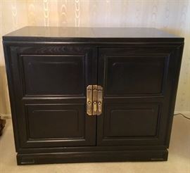 Black Lacquer Asian Server
