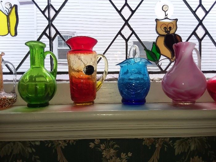 Colored Glass (Mostly Pilgrim Glass)