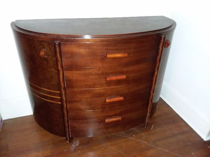 Art Deco Dresser (Located In Attic. Available Upon Inquiry Only.)