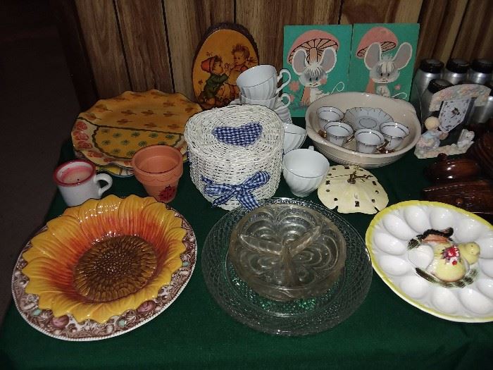 Assorted China and Glassware