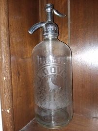 Antique NYC Seltzer Bottle