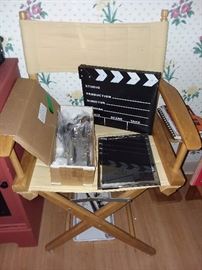 Director's Chair & Clapboard