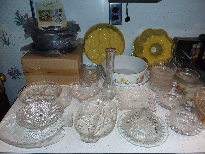 Assorted Glassware & Dishware