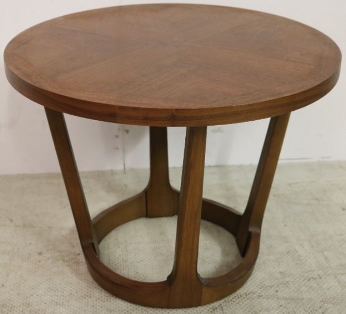 Lane mid century drum table
