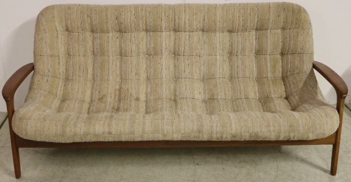 Danish teak sofa by R Huber
