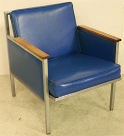 Chrome vintage arm chair