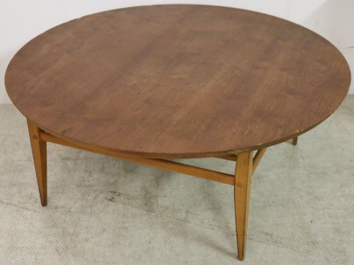 Round coffee table by Lane
