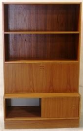 Danish teak bookcase