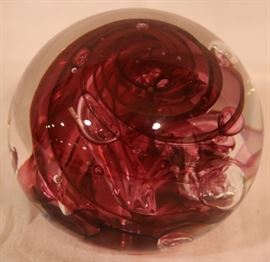 Murano paperweight