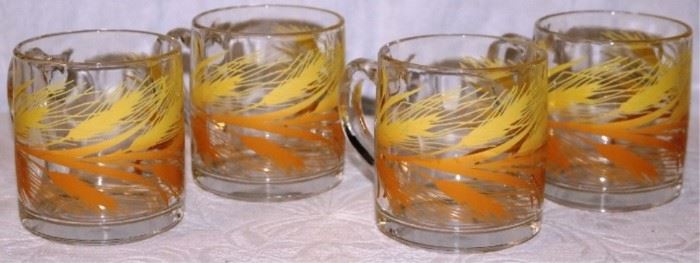 Glass mugs