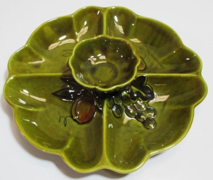 Pottery tidbit bowl