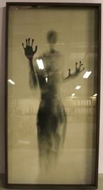 Ghostly figure art
