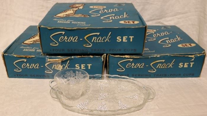 Serva Snack sets in boxes
