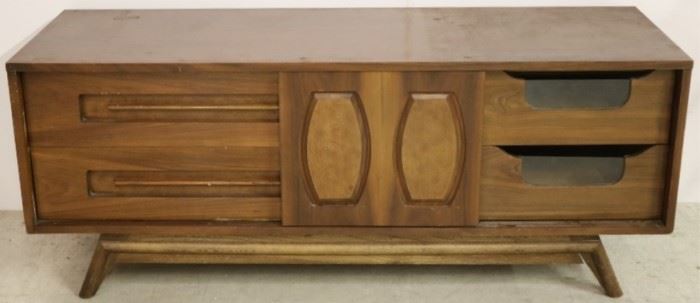 Mid century sliding door dresser