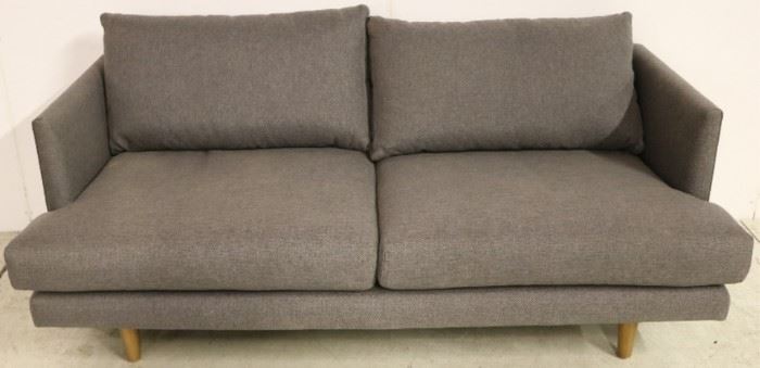 Modern grey sofa