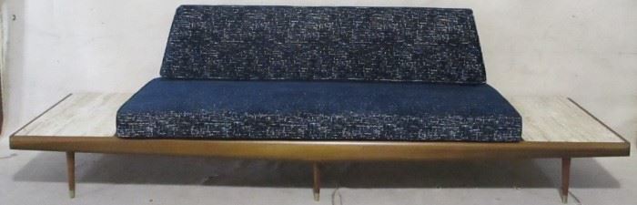 Adrian Pearsall sofa w/ built in side tables