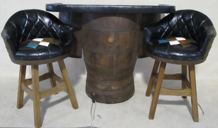 Barrell bar set by Johnson Bros