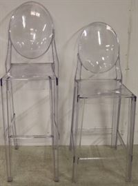 Acrylic barstools