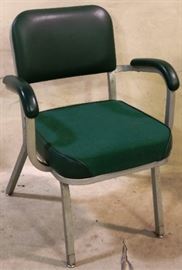 Industrial steel chair