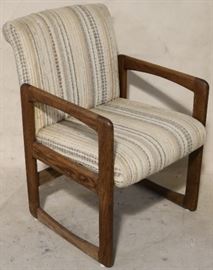 Unusual rocking arm chair