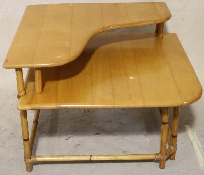 Heywood Wakefield corner table