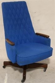 Mid century diamond back office chair