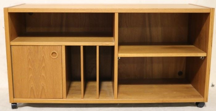 Danish teak record  & bookcase