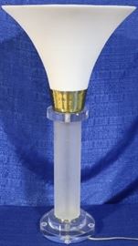 Acrylic cone lamp