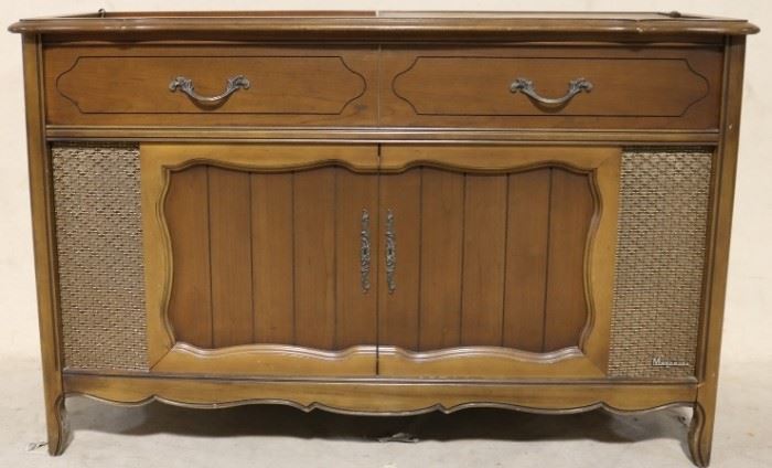 Vintage Magnavox stereo console