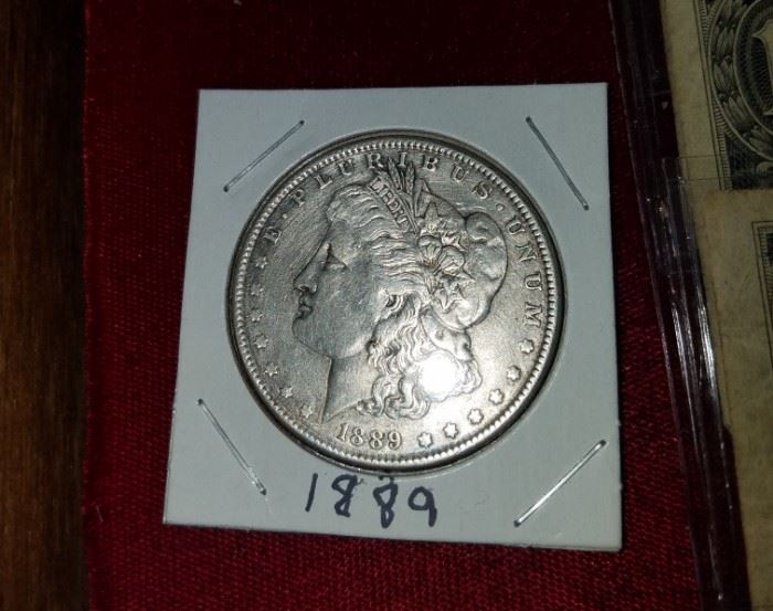 1889 Silver Dollar 