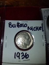 1936 Buffalo Nickel 