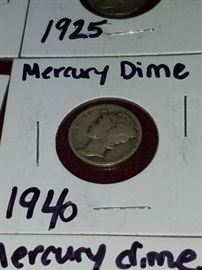 1946 Mercury Dime 
