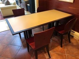 Custom made kitchen table 