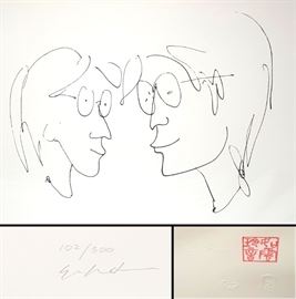 Art Lennon John EveryDay EveryWay Signed Dt