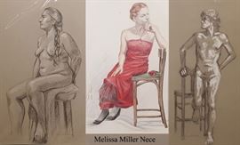 Art Nece Charcoal Colored Pencil