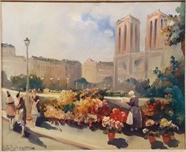 Art Notre Dame Sieberg Canvas