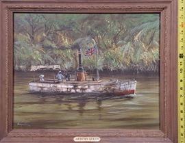 ArtJphn  Perry Acrylic on canvas  "African Queen"