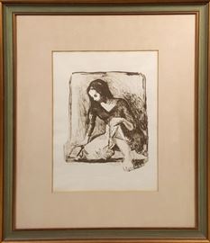 Art Soyer Moses Pencil Signed